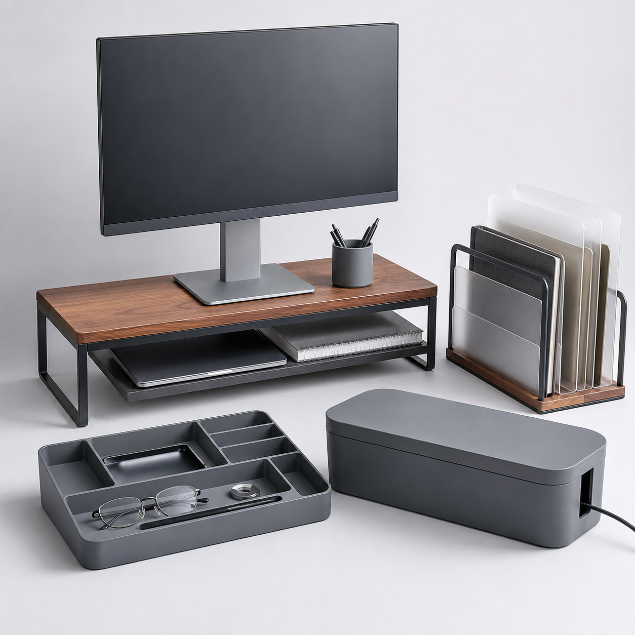 Home-Office Command Center — Command center for a serious home office.